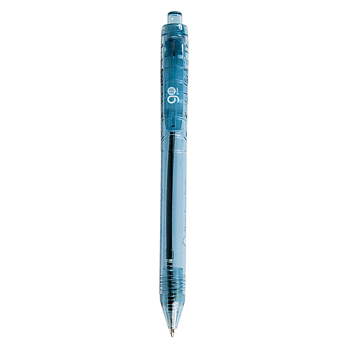 Stylo bille publicitaire plastique recycle cote1202 - stylo recycle - stylos ecologiques
