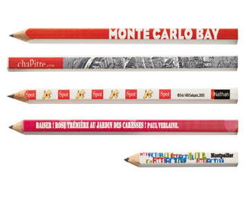 crayon personnalisé couleurs - crayon de couleur publicitaire - crayons publicitaires