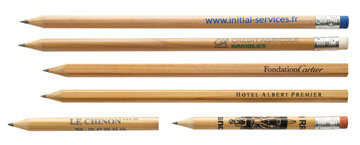 crayon publicitaire qualitee - crayon de papier publicitaire - crayons publicitaires