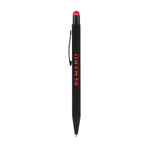 Bowie Midnight Stylet | Stylo bille publicitaire | KelCom Rouge