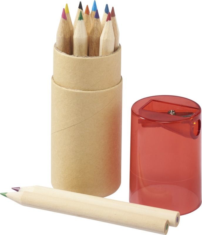 Nacer, Set 12 Crayons De Couleur Publicitaire