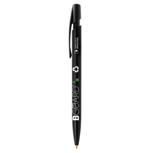 Stylo BIC® publicitaire | Media Clic BGUARD™ SARS-CoV-2 B | KelCom Noir recyclé